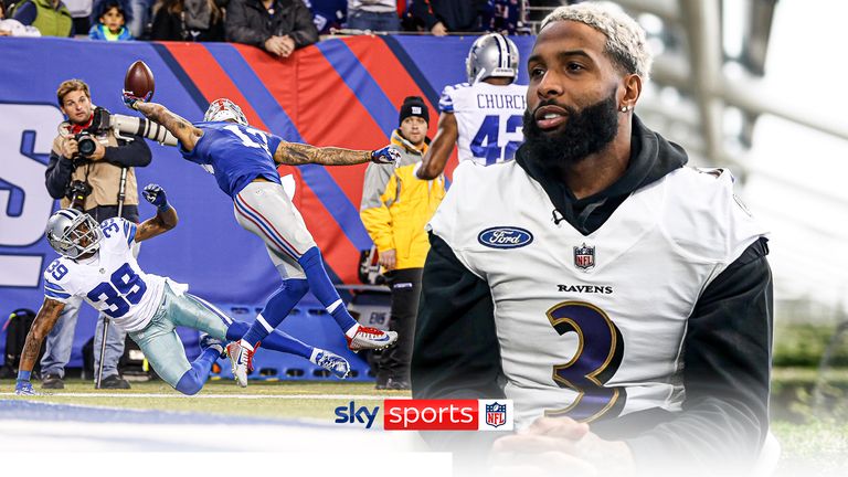 Odell Beckham Jr described his iconic catch against the Cowboys in New York as both a blessing and a curse and explains his philosophy around not getting caught up in criticism.