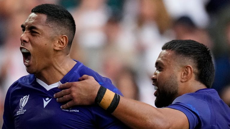 Samoa beat England in the semi-finals of the 2021 Rugby League World Cup