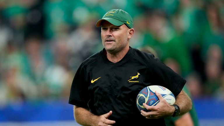 South Africa head coach Jacques Nienaber has named an unchanged team for the World Cup semi-final against England