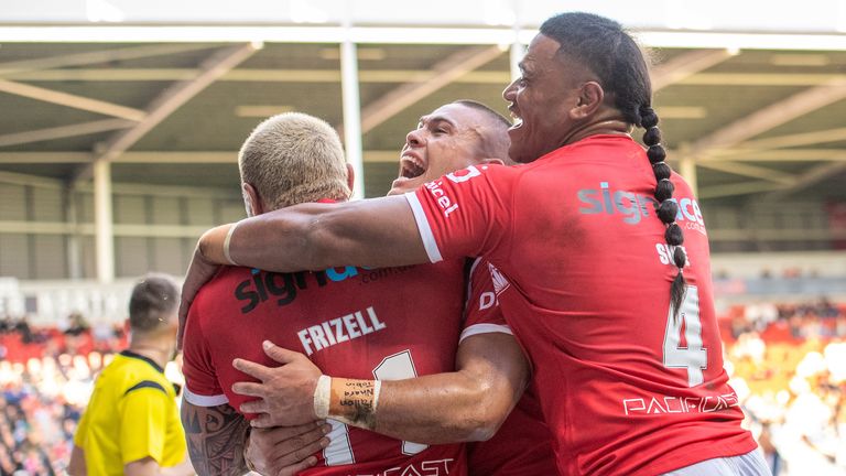 Tonga scored three tries in defeat, and now must win Test two to remain in the series