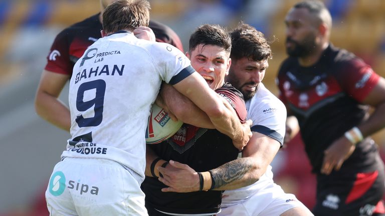 Toulouse and London Broncos face off for promotion to Super League for 2024 on Sunday