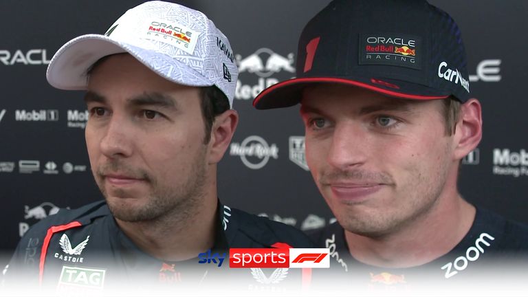 Max Verstappen say it was a better Friday than expected While Sergio Perez says Friday practice wasn't straightforward