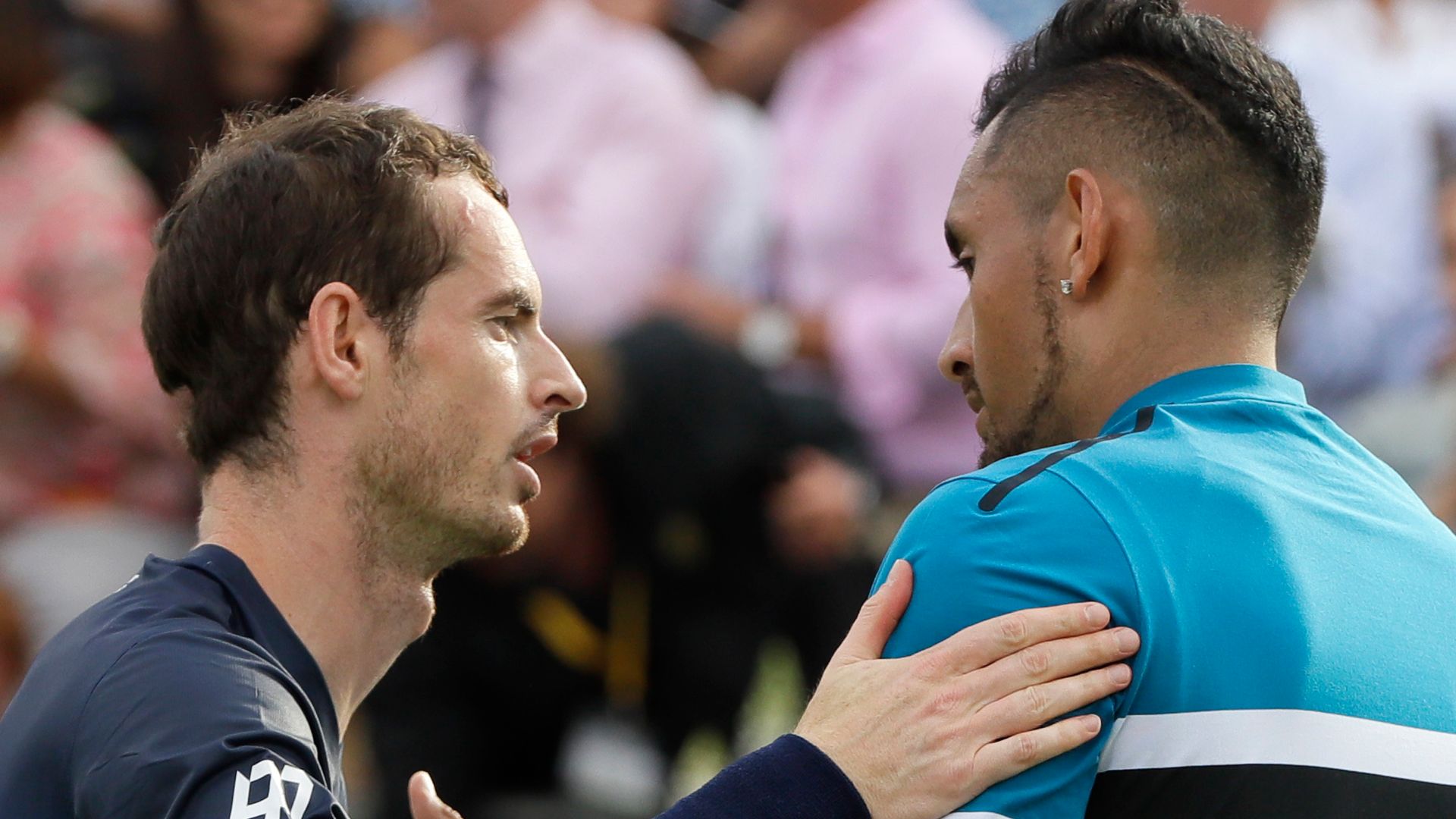 Kyrgios: Murray tried to help me after spotting signs of self-harm