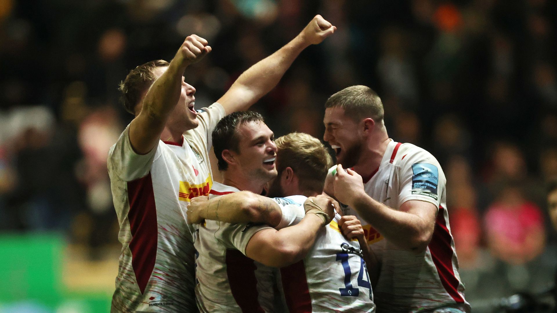 Premiership: Quins go top after win at Leicester | Sale triumph again