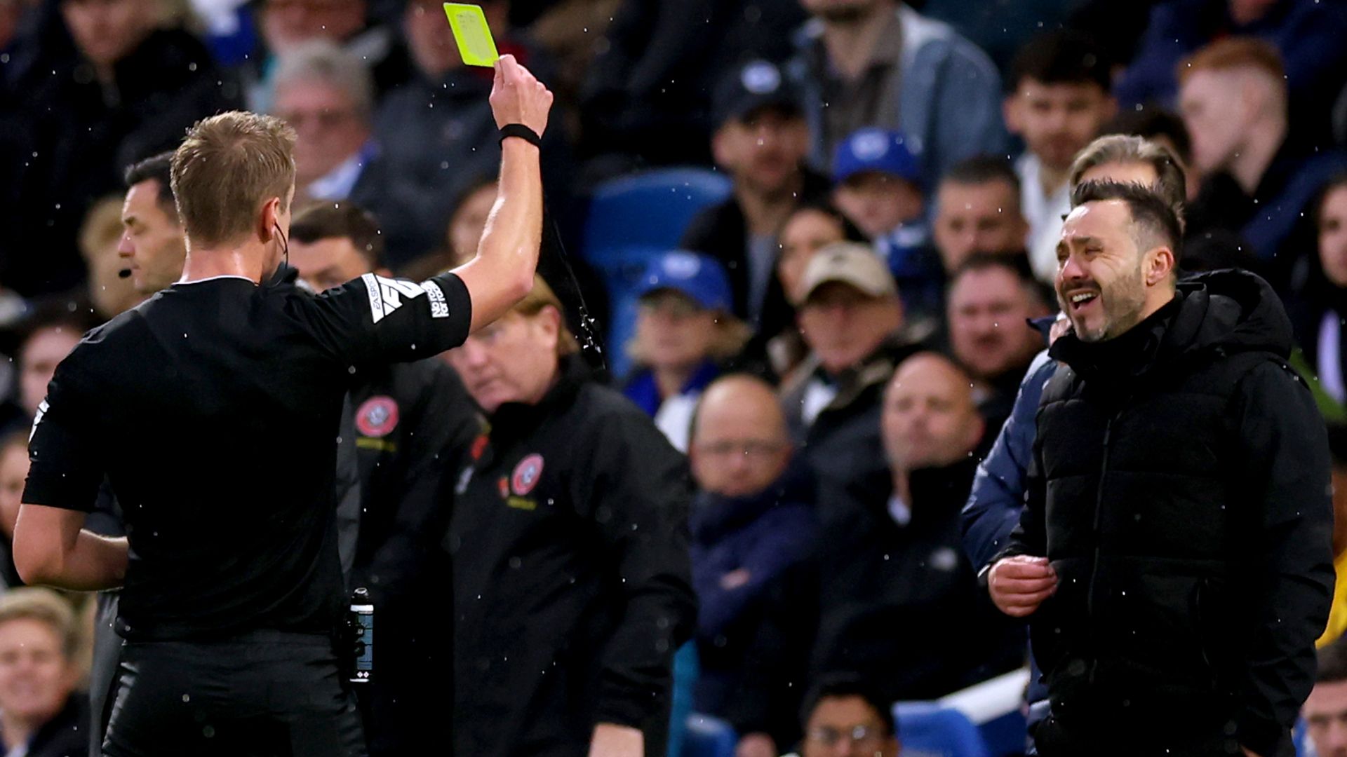 De Zerbi: I don't like 80 per cent of English referees