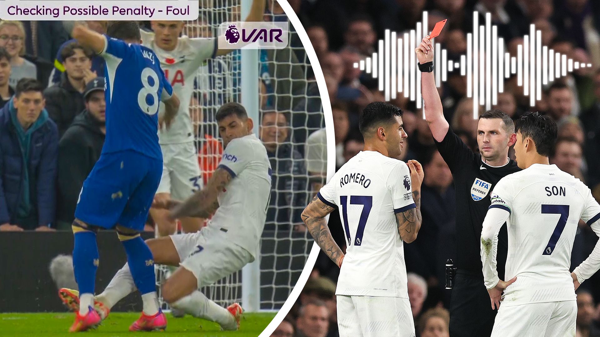 Mic'd Up: Romero's foul and red card | 'It endangered an opponent's safety'