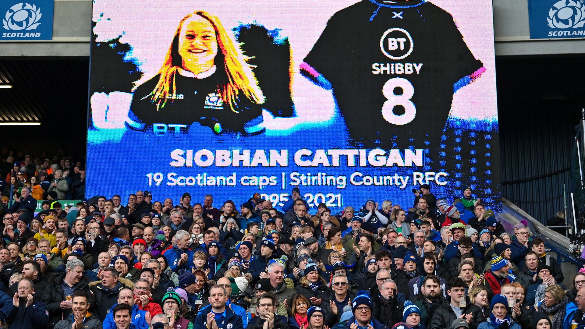 Scottish Rugby apologises for 'letting down' Cattigan's family'