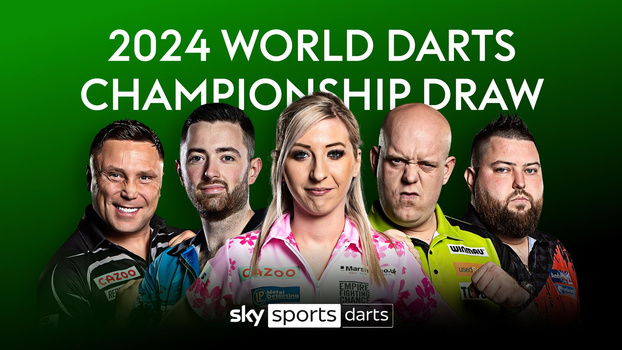 5 FAVOURITES FOR THE DARTS WORLD CHAMPIONSHIP 2024