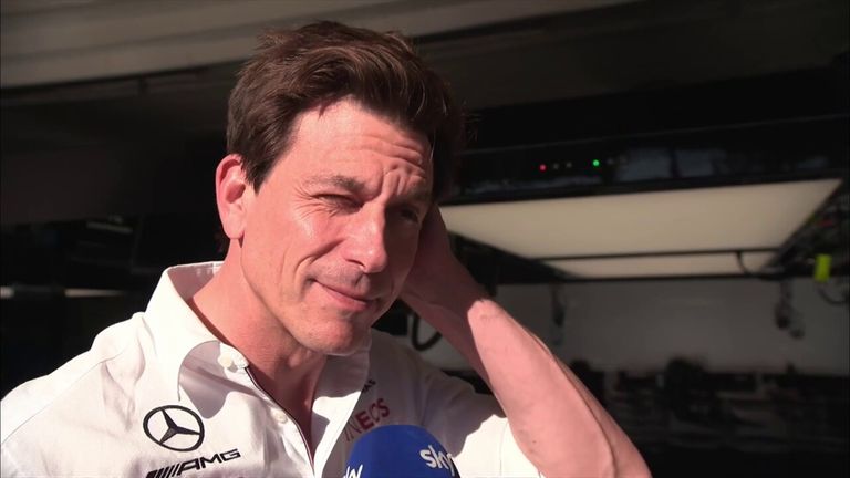 Mercedes boss Toto Wolff admits it was a 'bruising' day for the team, with the cars struggling for pace in the Sao Paulo Sprint.