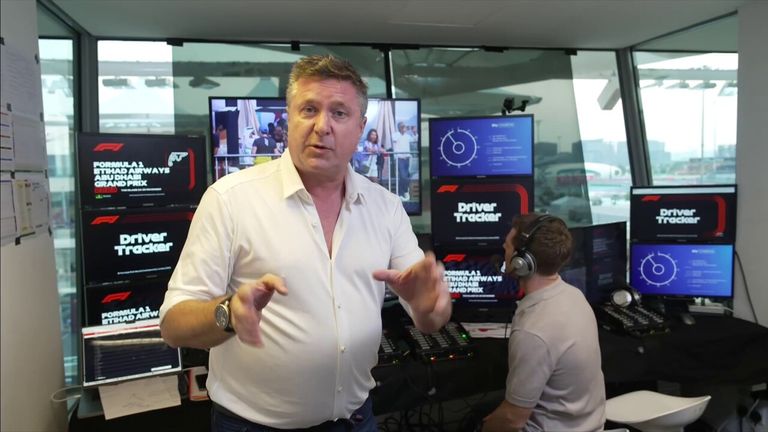 David Croft takes us behind the scenes to the F1 commentary box ahead of P2 in the Abu Dhabi GP.
