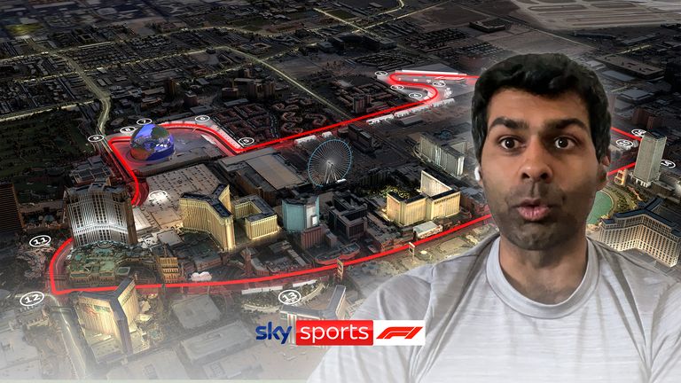 Speaking on the Sky Sports F1 Podcast, Karun Chandhok reveals the challenges the track designers faced when mapping out the Las Vegas street circuit