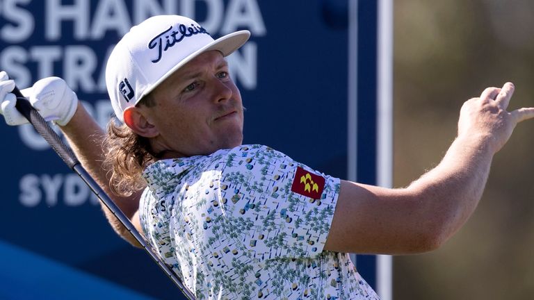 Cameron Smith missed the cut at last week's Australian PGA Championship