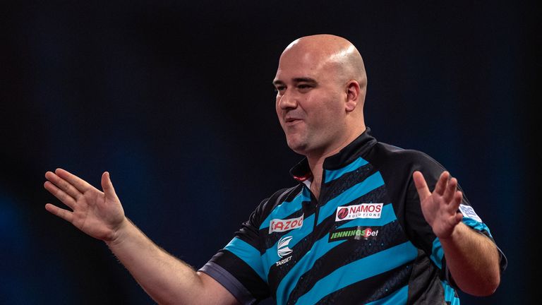 Rob Cross praised Fallon Sherrock and what she has achieved in the game ahead of their Group G showdown at the Grand Slam of Darts