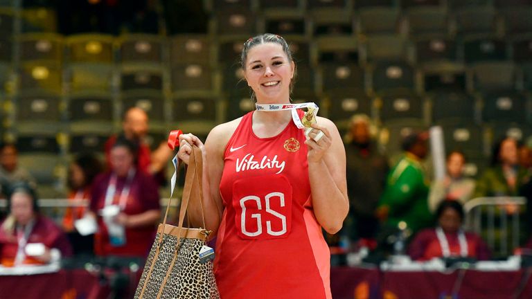 Cardwell was part of the Vitality Roses that finished runners-up at the Netball World Cup in South Africa earlier this year