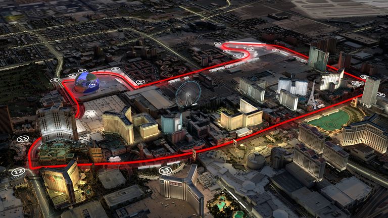 Sky Sports News' Craig Slater takes a look at Formula 1's Las Vegas track and what we can expect from the 'star-studded' race