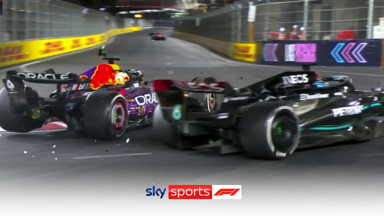 F1 Las Vegas Grand Prix full results: Max Verstappen wins despite first-turn incident, damage, 5-second penalty