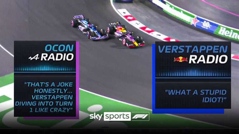 Both McLarens are out and Max Verstappen and Esteban Ocon come close to a tangle in a chaotic Q1