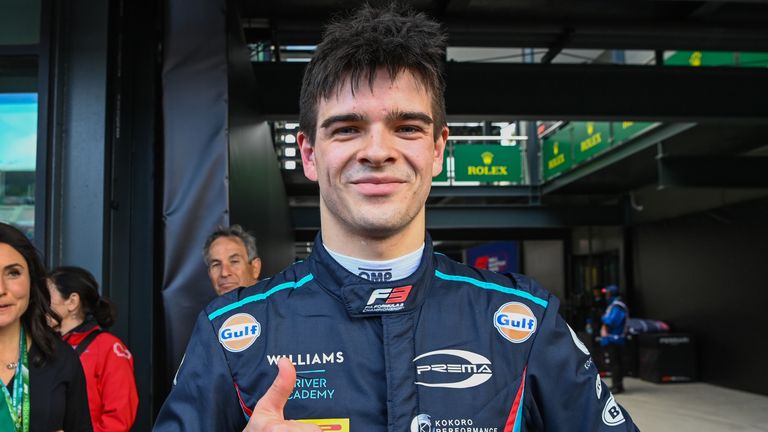Williams junior Zak O'Sullivan will step up to Formula 2 next year