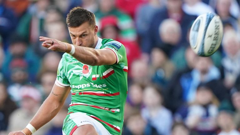 Handre Pollard kicked 16 points in Leicester's win over Northampton