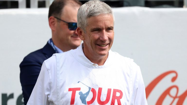 PGA Tour Commissioner Jay Monahan says there are no plans to push back a December 31 deadline to finalise a deal with Saudi Arabia's Public Investment Fund