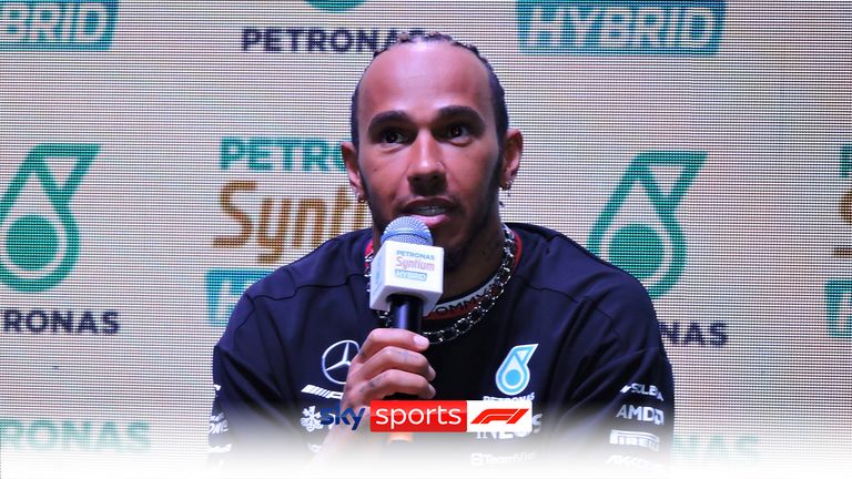 Lewis Hamilton says he is 'sad' to see chief technical officer Mike Elliot leave Mercedes and loved working with him within the team.
