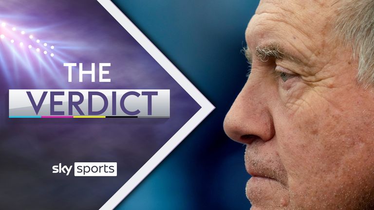 Sky Sports’ Cameron Hogwood and NFL coach Phoebe Schecter discuss whether the Bill Belichick era is coming to an end ahead of the game between the Colts and the Patriots