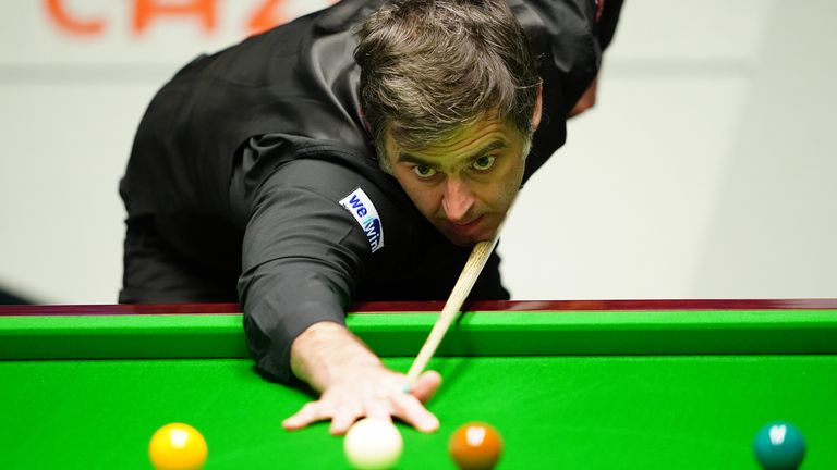 Ronnie O'Sullivan began his pursuit of an eighth UK Championship title with a 6-2 win over Anthony McGill in York