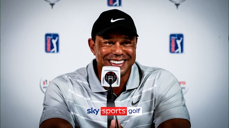 Tiger Woods prepares for his return to golf after a long lay-off but says his surgery was a success