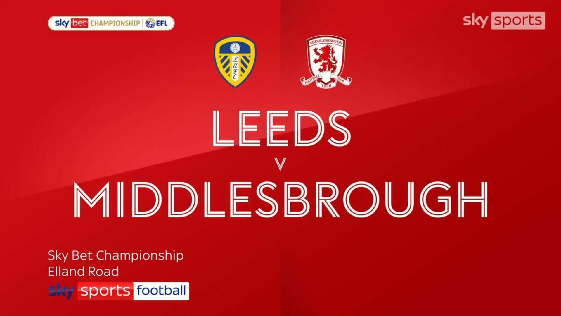 Leeds 3-2 Middlesbrough