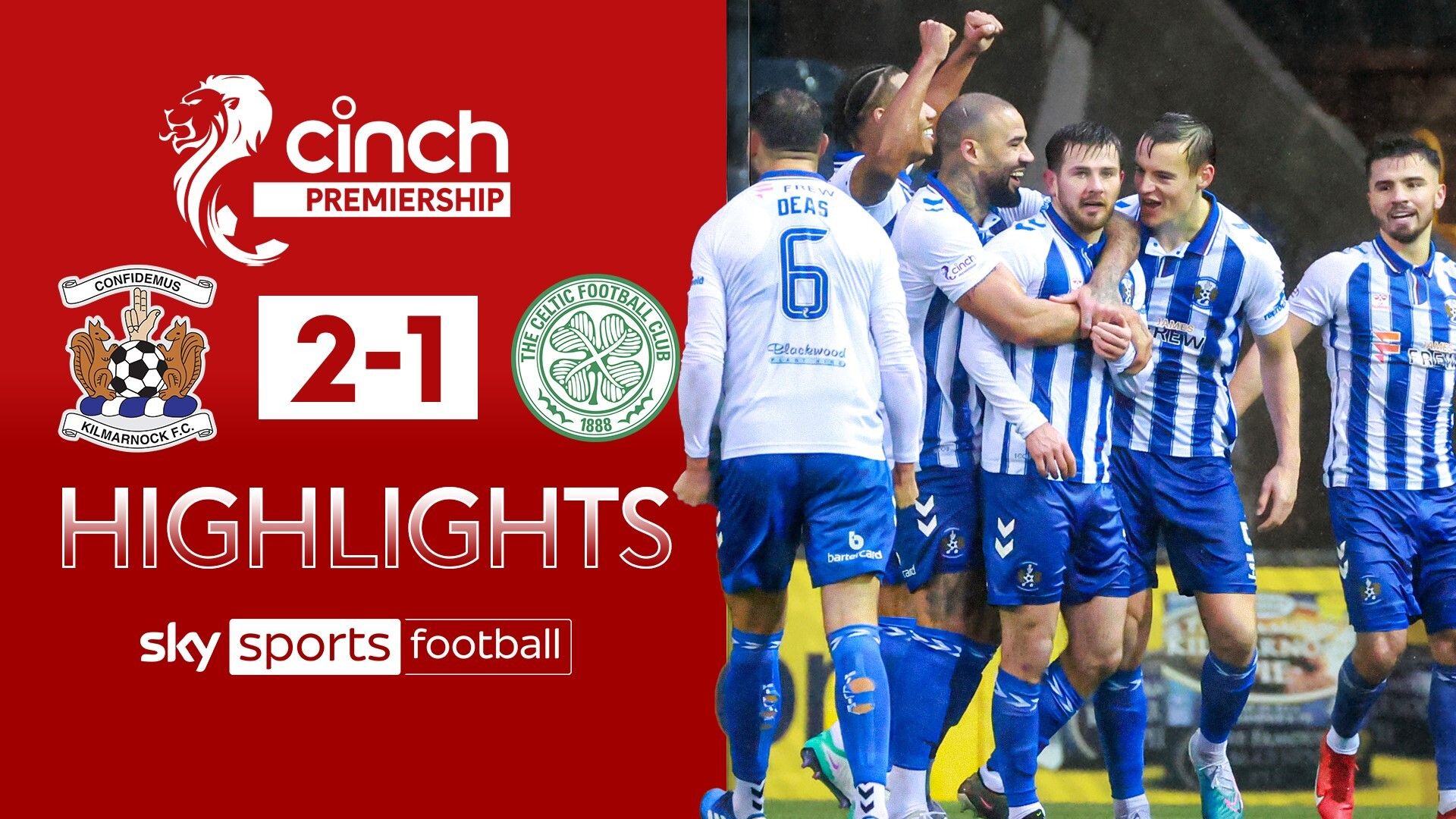 Kilmarnock 2-1 Celtic