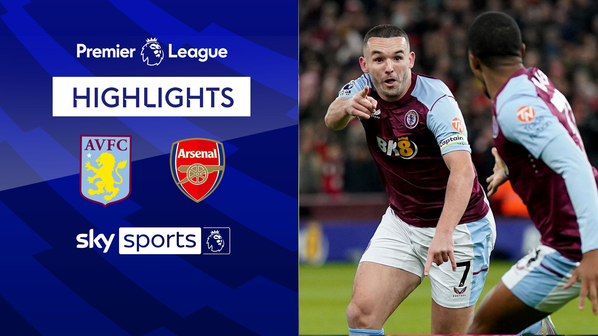 McGinn gives Villa huge win over Arsenal