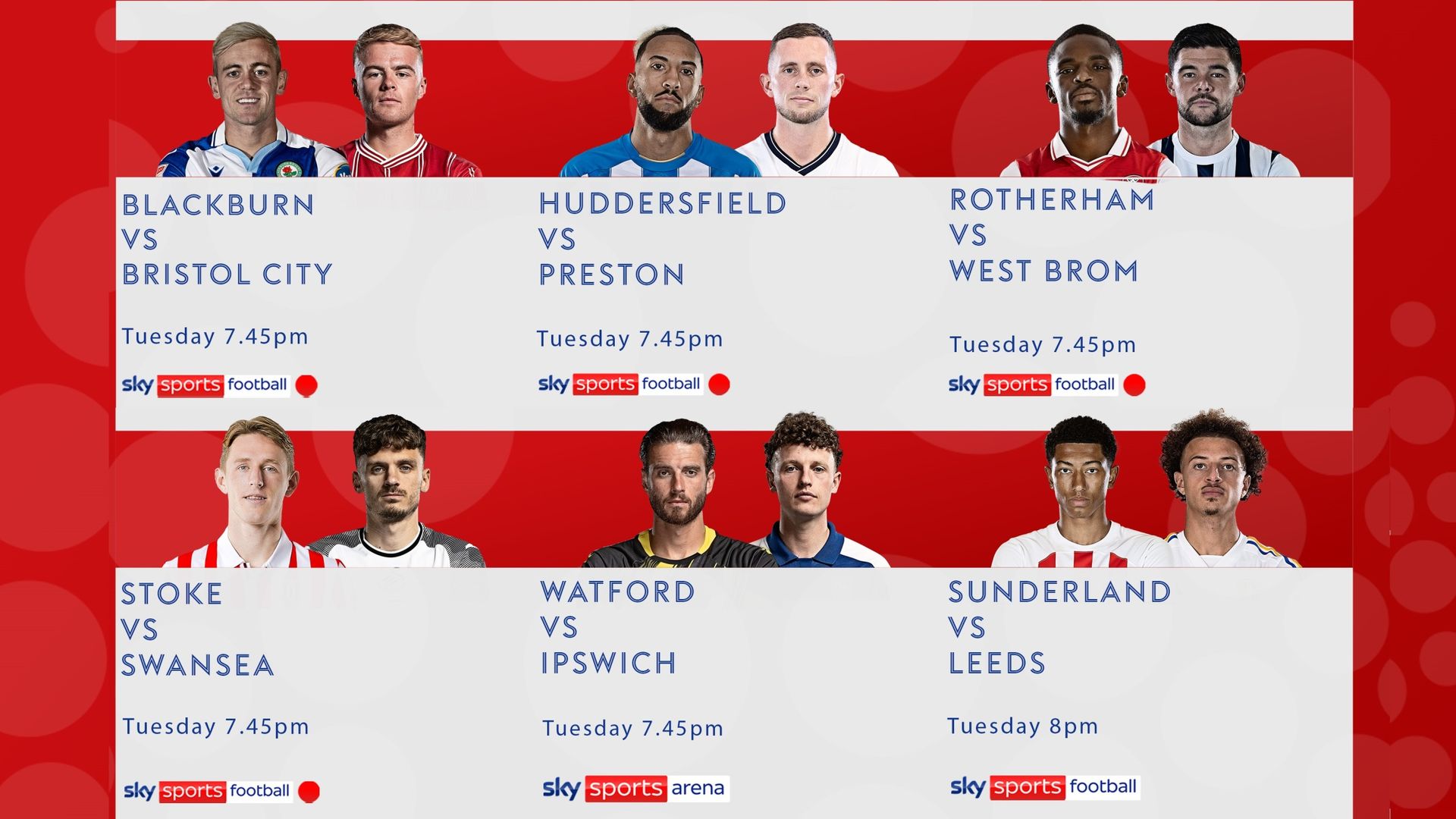Longest journey? Most major trophies? Championship live on Sky on Tuesday night!