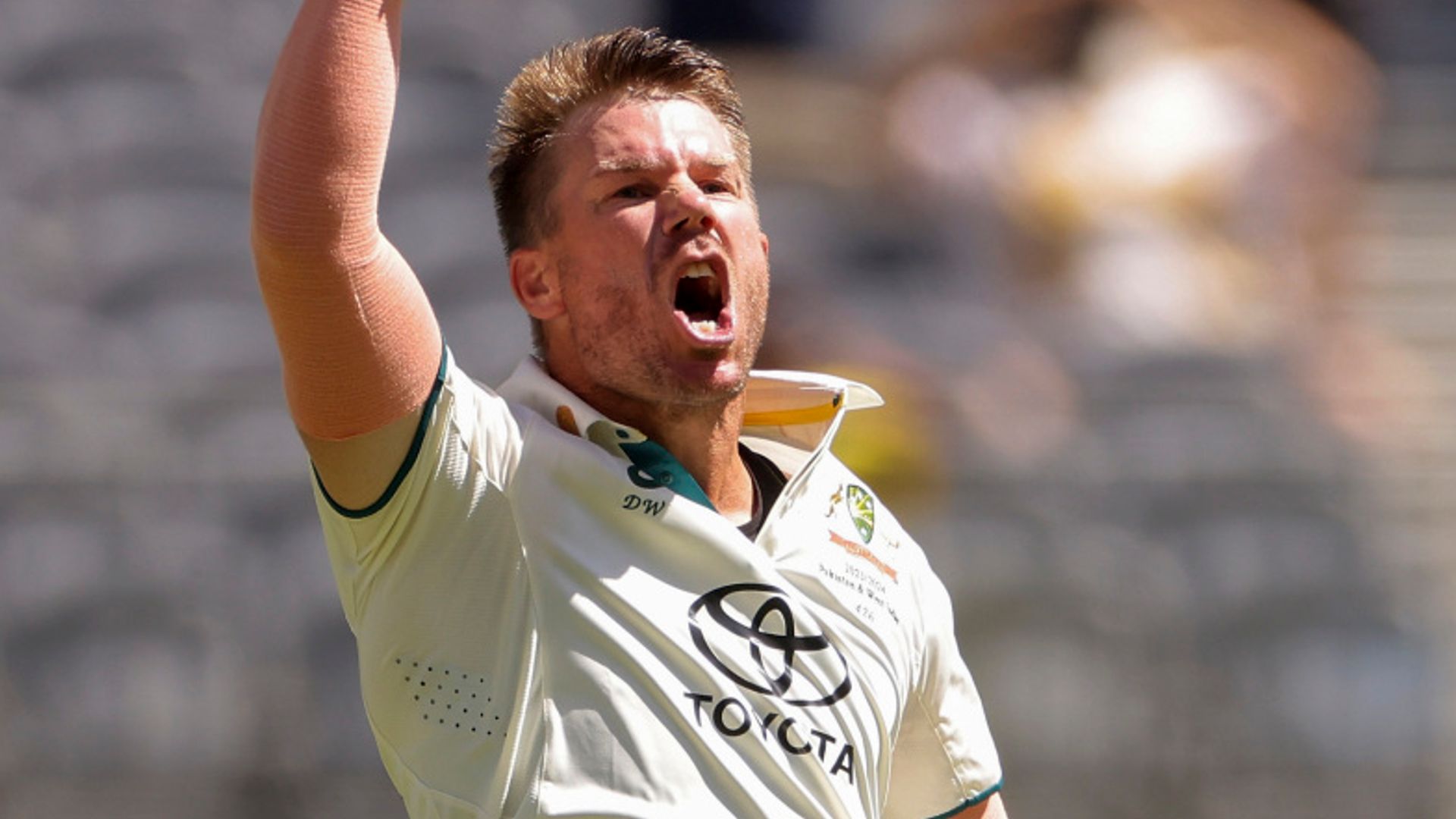 Warner hits back at critics with opening 164 in Pakistan Test