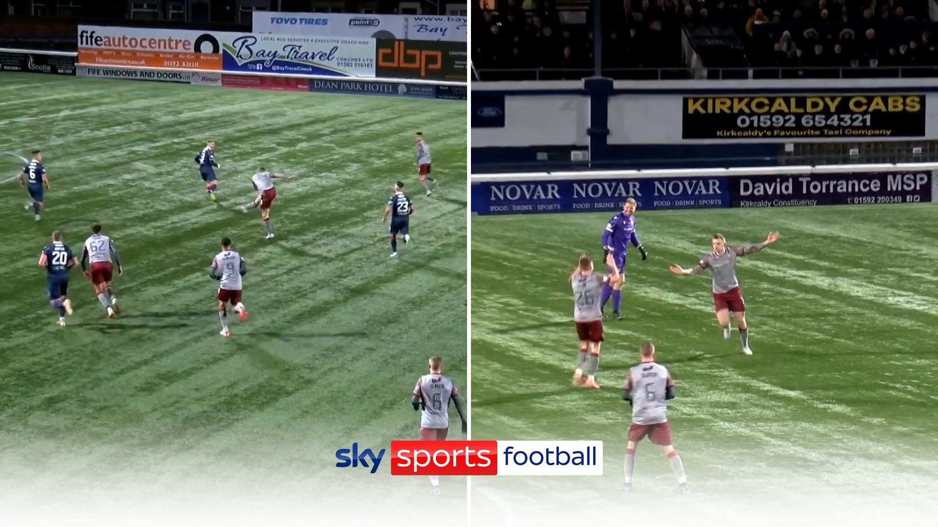 Sub goalkeeper scores screamer... whilst playing as striker!