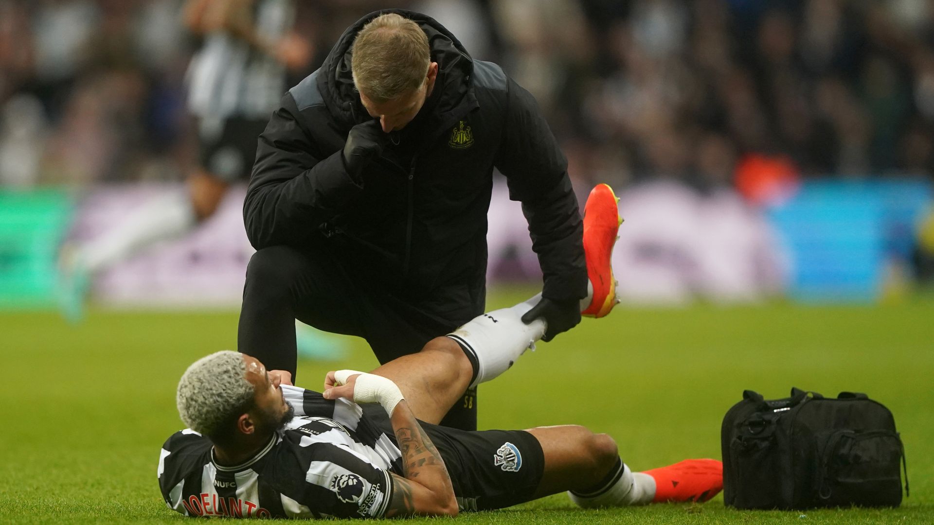 Joelinton out with injury as Howe says FFP stopped Newcastle signing players
