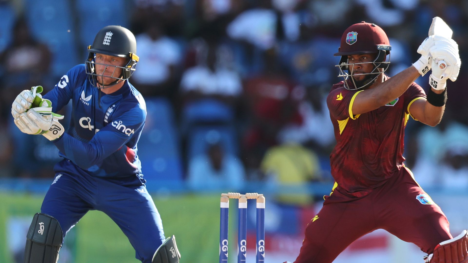 Hope's century sees West Indies stun England in ODI thriller