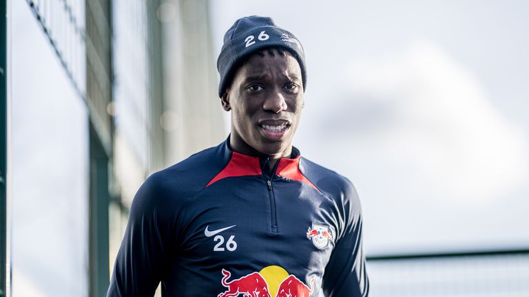 RB LEIPZIG: Ilaix Moriba (Guinea).