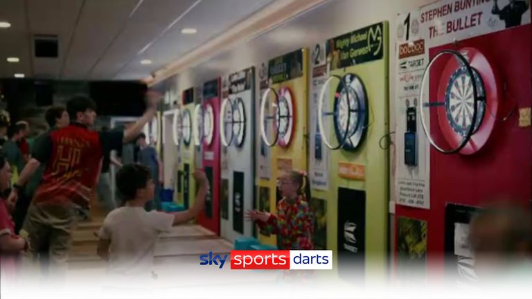 We take a look inside the St Helen's darts club that produced Michael Smith, Luke Littler and others to see how they inspire young players