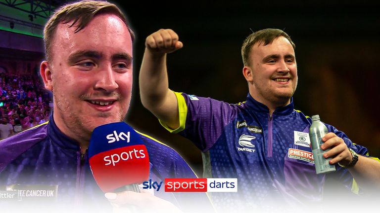 16-year old Luke Littler was over the moon with his dominant win on his debut at the World Darts Championship and dedicated the victory to Phil Taylor, who he knew was watching