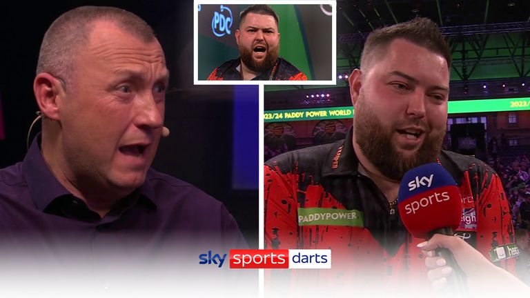 Wayne Mardle heaps praise on Michael Smith after a close opening-round match with Kevin Doets at the World Darts Championship.