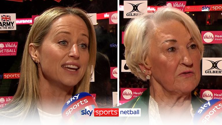 England head coach Jess Thirlby and South Africa head coach Norma Plummer reflect on an intense first game in the Vitality International Series