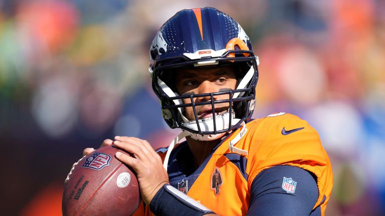 Denver Broncos quarterback Russell Wilson is being benched 