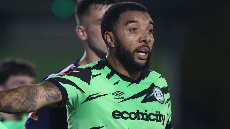 Deeney played for Forest Green Rovers in League Two last season, later taking on a player/manager role