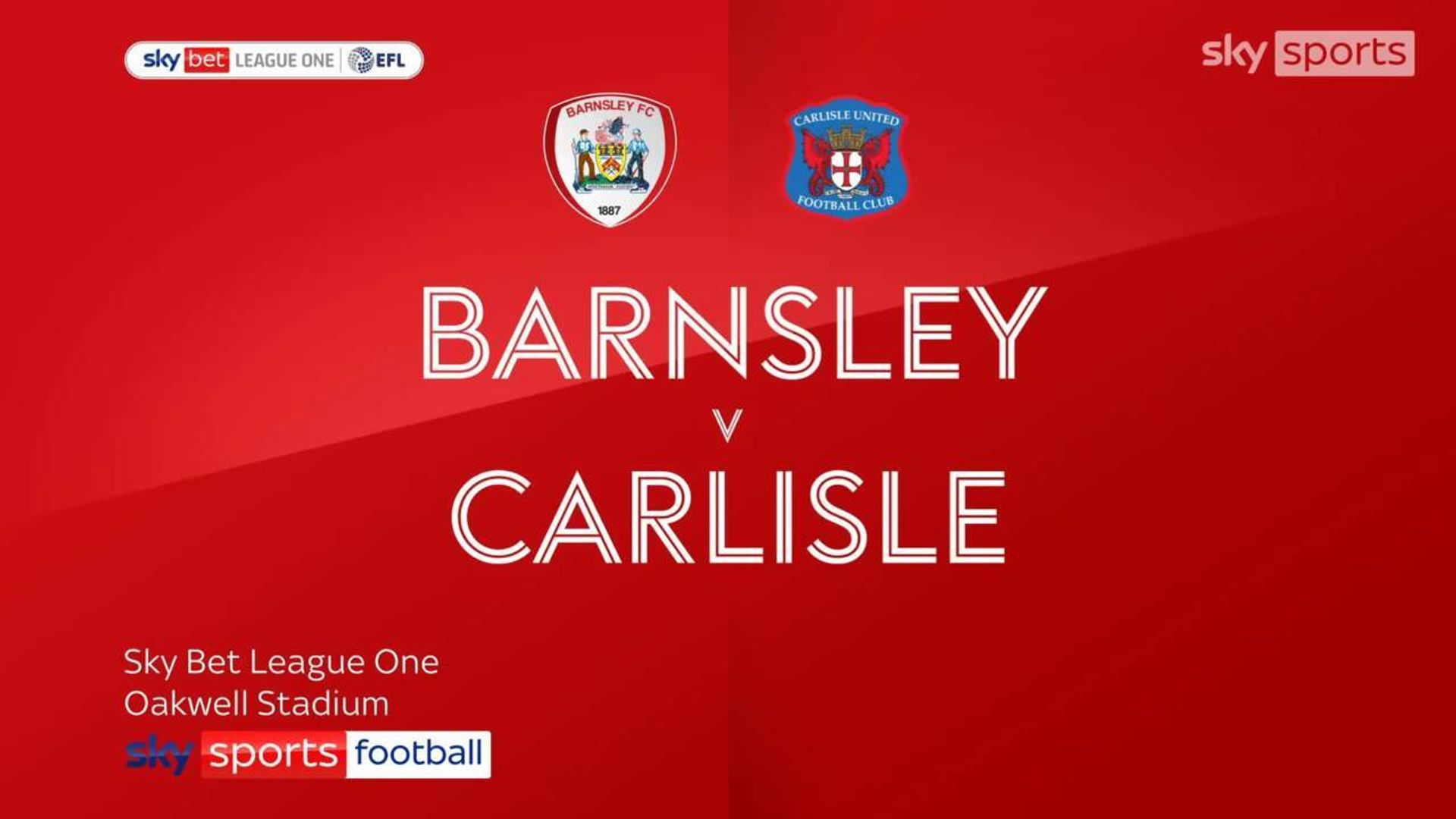 Barnsley 2-1 Carlisle