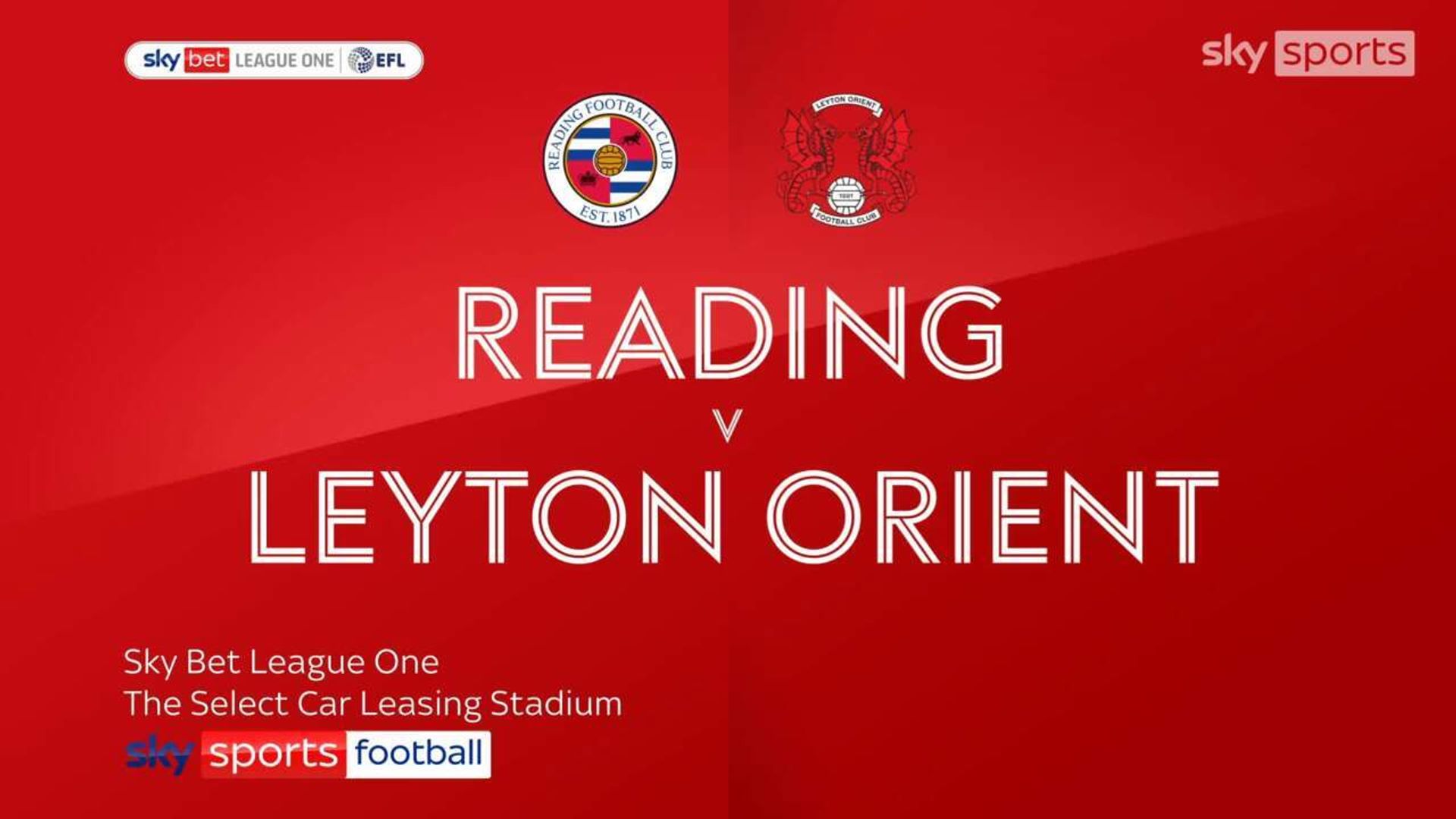 Reading 1-1 Leyton Orient