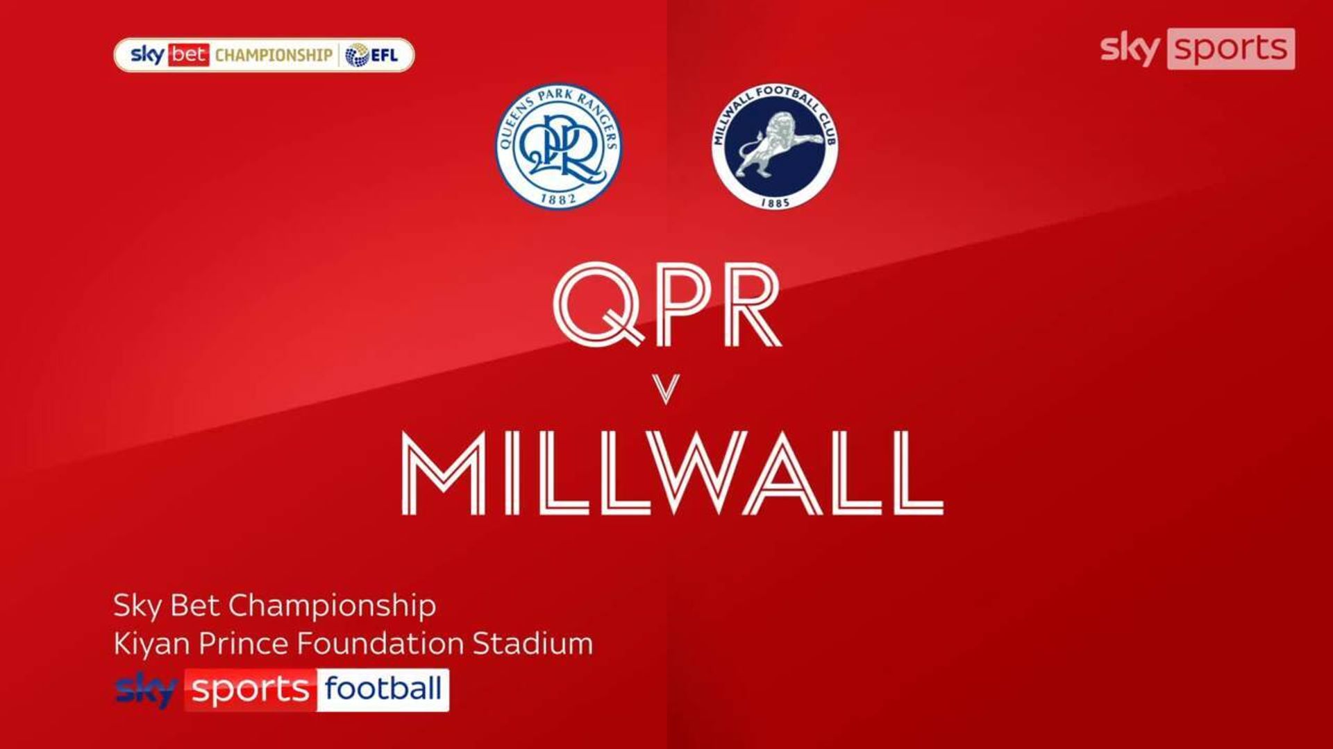 QPR 2-0 Millwall