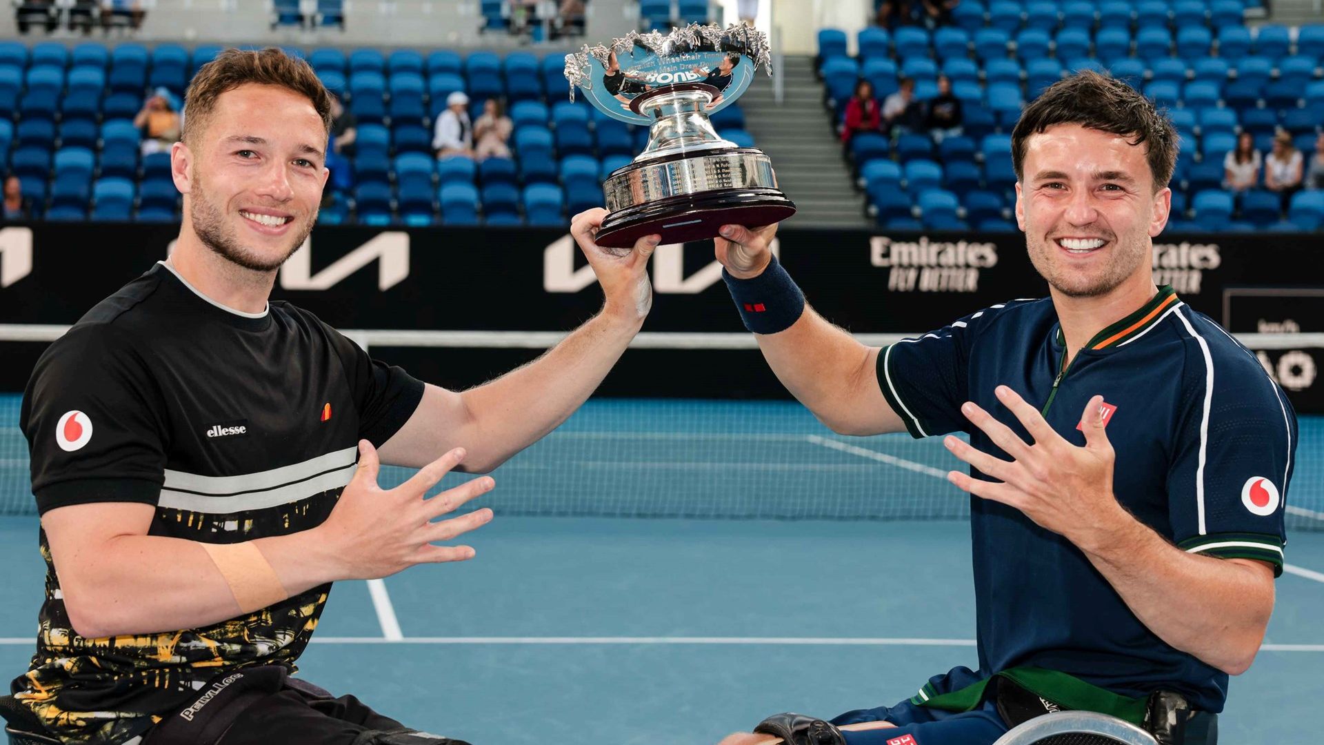 Hewett & Reid win fifth straight wheelchair doubles title in Melbourne