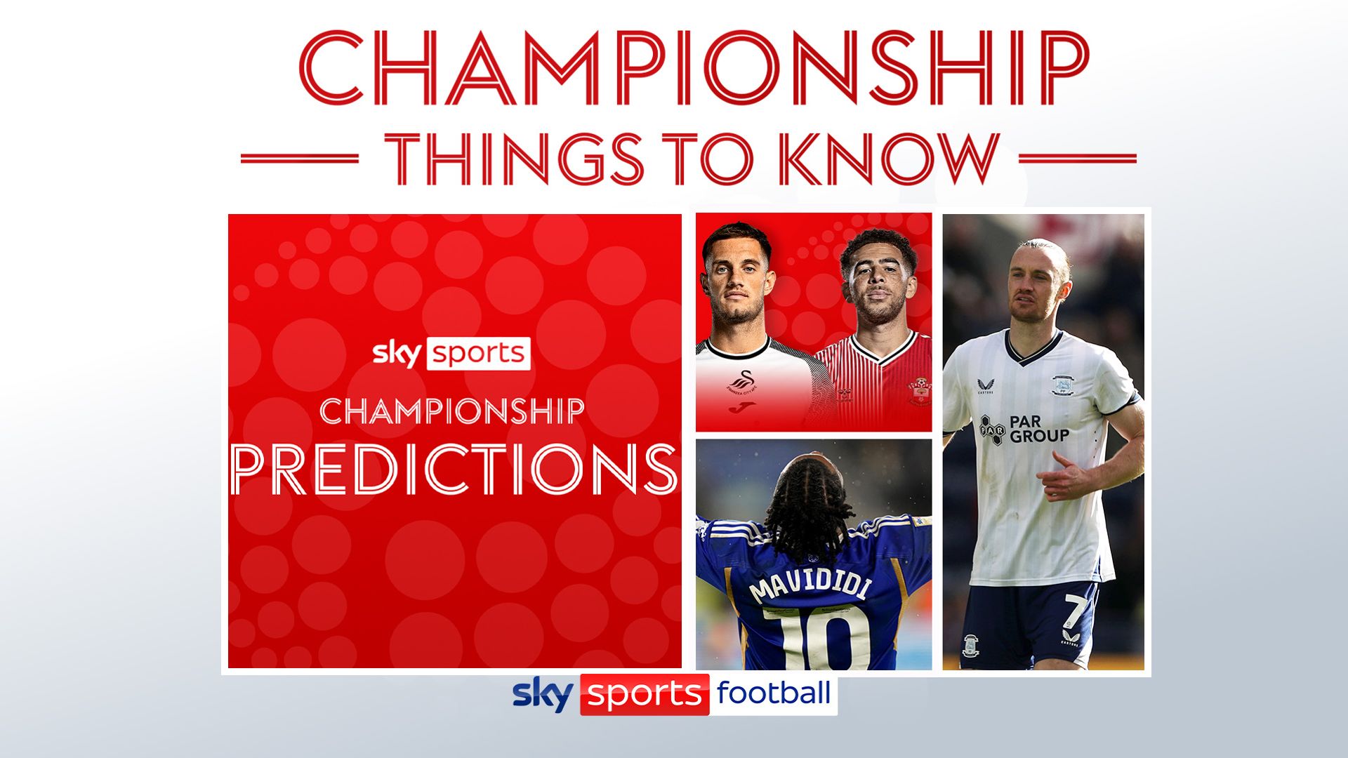 Championship predictions, exclusives, highlights & what's live this weekend