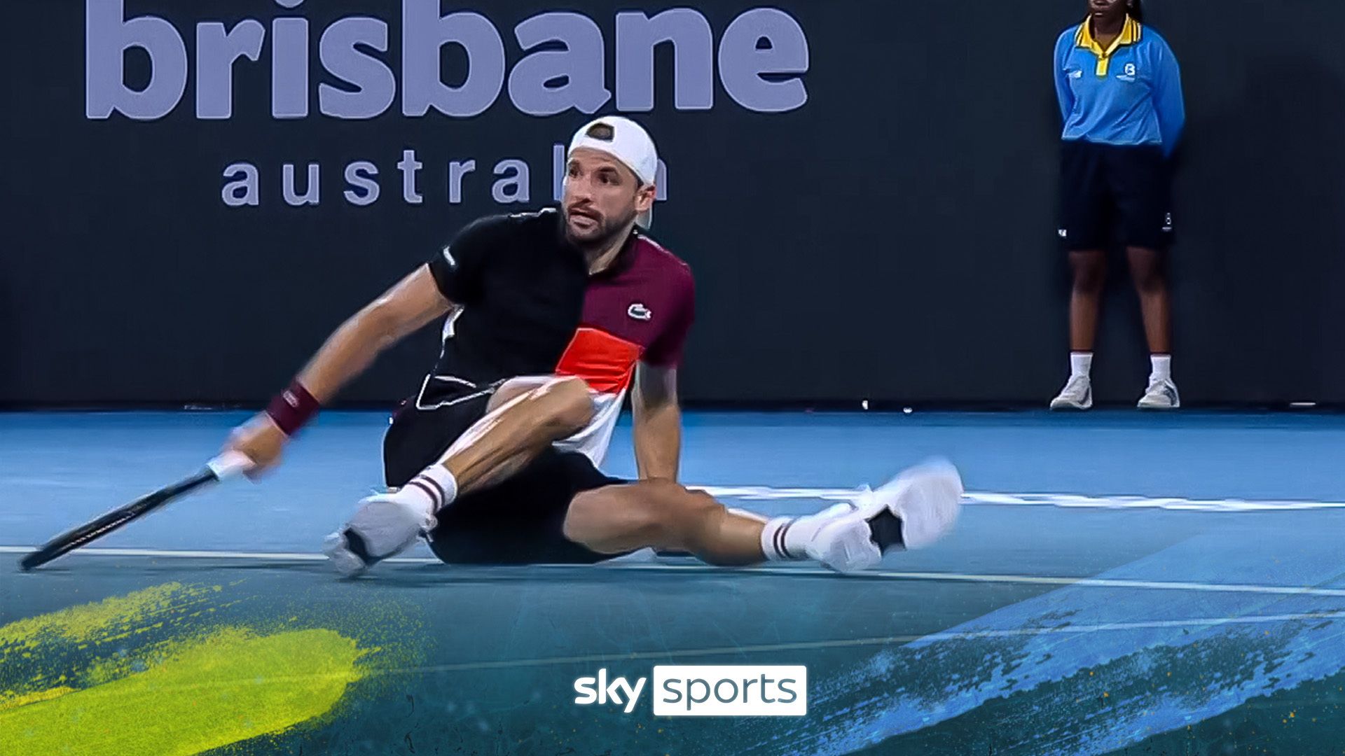 'Miraculous!' | Dimitrov floored but still wins point