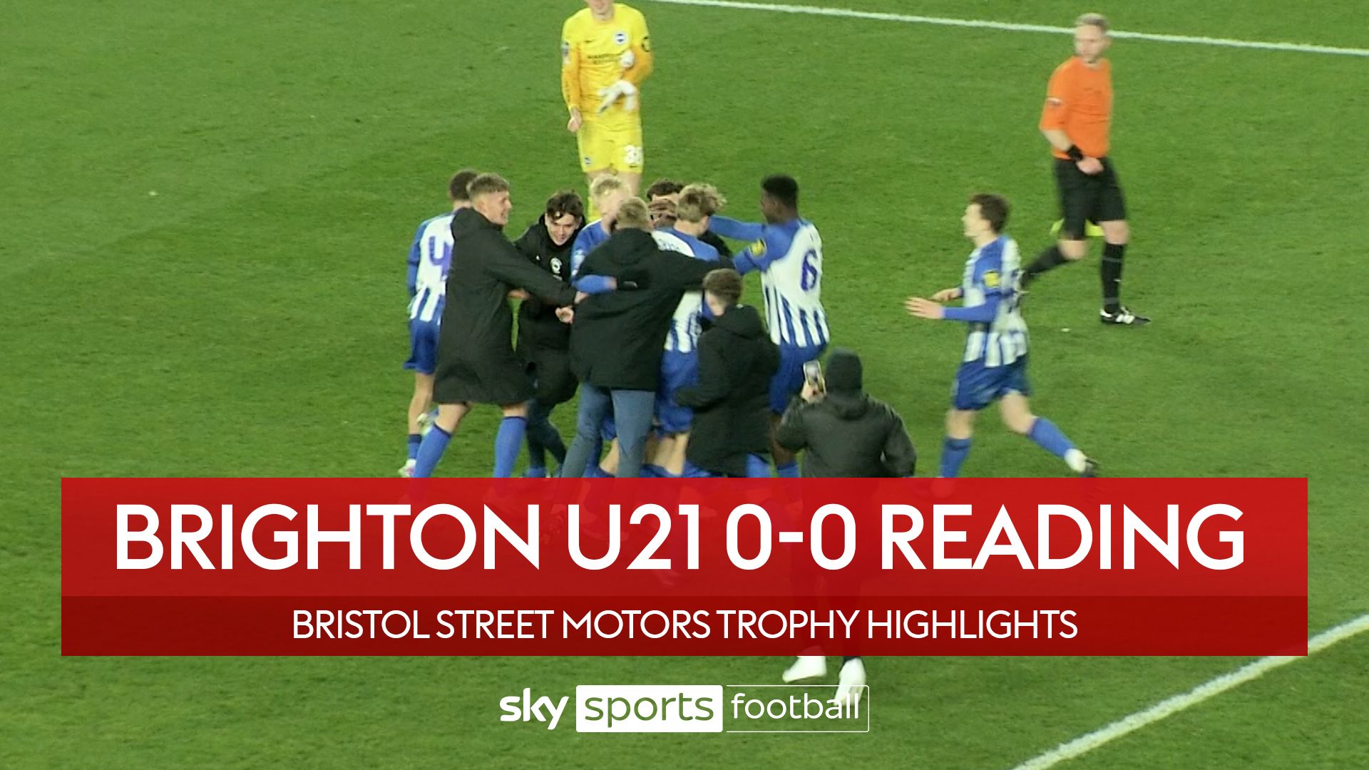 Brighton U21 0-0 Reading (3-2 pens)